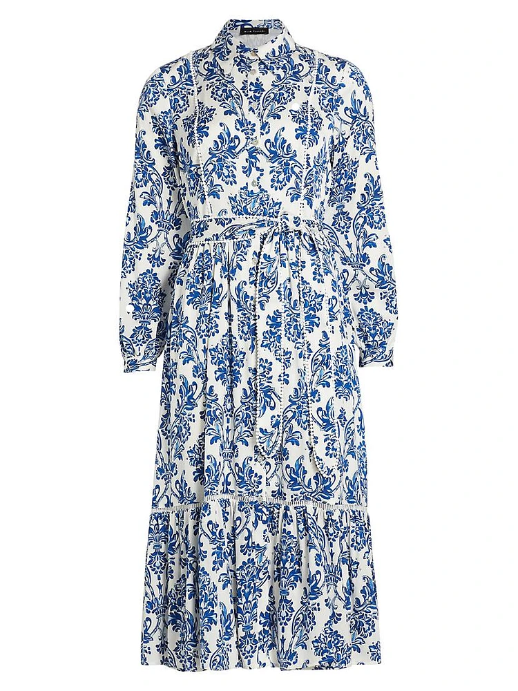 The Beckett Floral Shirtdress