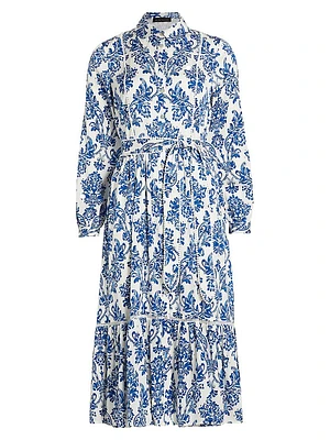 The Beckett Floral Shirtdress