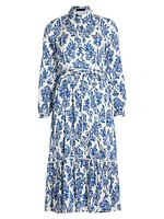 The Beckett Floral Shirtdress