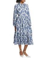 The Beckett Floral Shirtdress