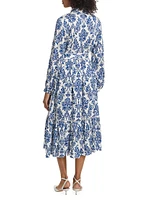 The Beckett Floral Shirtdress