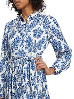 The Beckett Floral Shirtdress