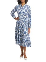 The Beckett Floral Shirtdress