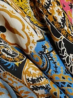 The Camren Paisley Silk Dress