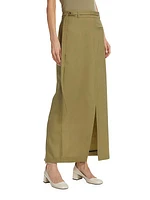 Reimagined Tailored Maxi Skirt