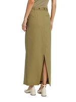 Reimagined Tailored Maxi Skirt