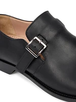 Campo Leather Monk-Strap Oxfords