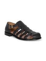 Campo Leather Cage Sandals