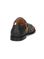 Campo Leather Cage Sandals