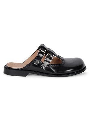 Campo Leather Mary Jane Mules