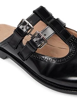 Campo Leather Mary Jane Mules