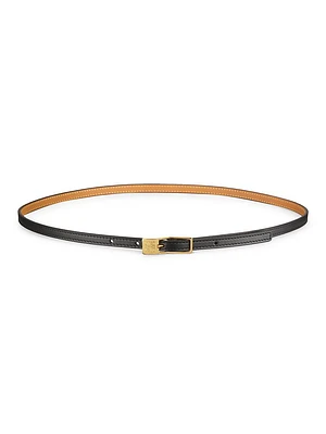 Amazona Leather Padlock Belt