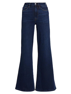 Le Palazzo High-Rise Flared Jeans