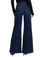 Le Palazzo High-Rise Flared Jeans