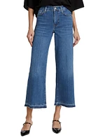 Petite Le Slim Palazzo Wide-Leg Jeans