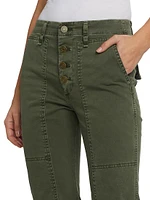 The Utility High-Rise Flare Jeans