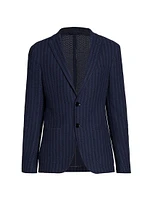 Jersey Striped Jacket