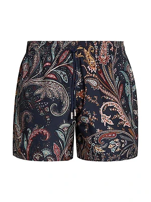 Paisley Printed Trunks