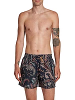 Paisley Printed Trunks