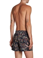 Paisley Printed Trunks