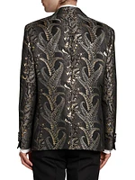 Fern Jacquard Formal Dinner Jacket