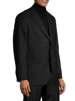 Medallion Wool-Blend Sport Jacket