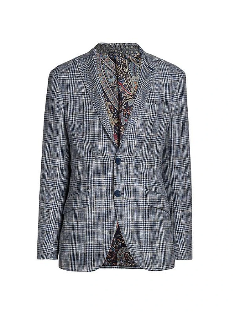 Glen Plaid Tweed Sportcoat