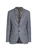 Glen Plaid Tweed Sportcoat