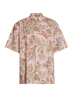 Floral Short-Sleeve Shirt