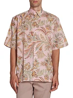 Floral Short-Sleeve Shirt