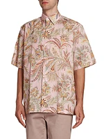 Floral Short-Sleeve Shirt