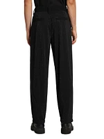 Iridescent Jacquard Slim Trousers