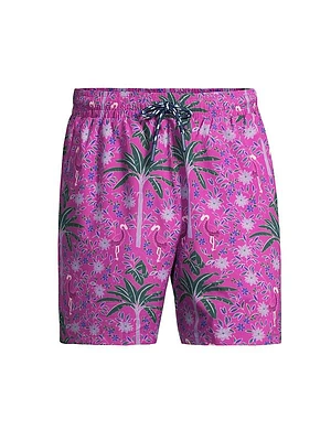 Palma Torch Graphic Swim Shorts