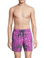 Palma Torch Graphic Swim Shorts