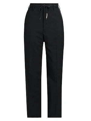 Virgin Wool Slim Trousers