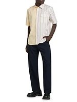 Wool Slim Trousers