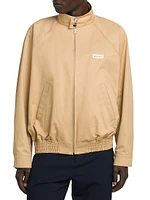 Gabardine Bomber Jacket