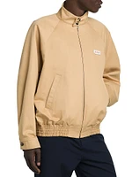 Gabardine Bomber Jacket