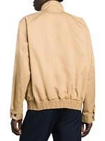 Gabardine Bomber Jacket