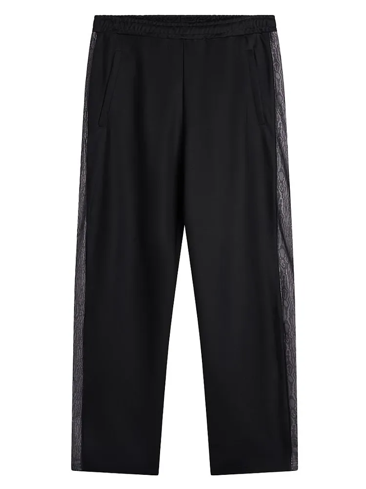 Moiré Warm Up Pants