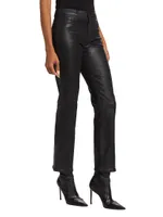 Ginny Straight-Leg Zip Jeans