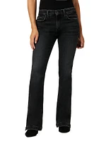 Provocateur Split Boot-Cut Jeans