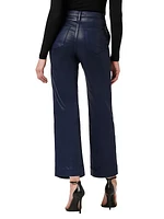 Savannah Coated Wide-Leg Pants