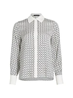 Haven Printed Silk-Blend Shirt