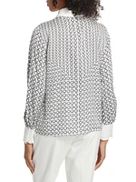 Haven Printed Silk-Blend Shirt