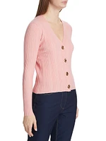 Asa Wool-Blend Cardigan