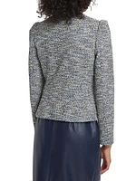 The Charise Tweed Peplum Jacket