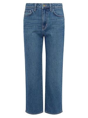 June Crop Wide-Leg Jeans