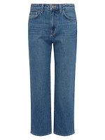 June Crop Wide-Leg Jeans