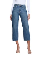 June Crop Wide-Leg Jeans